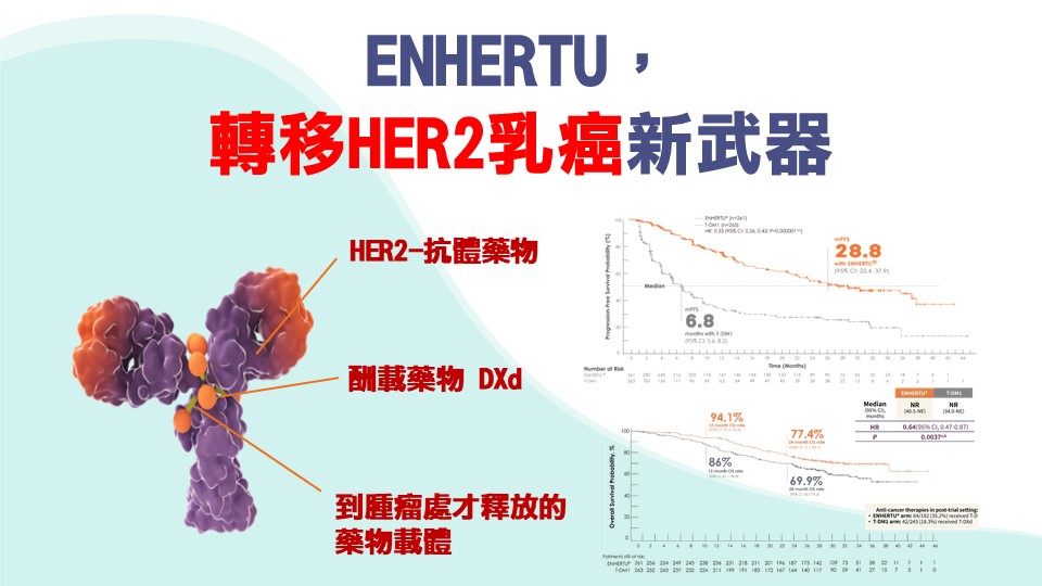  Enhertu,是轉移Her-2乳癌的二線超級武器! – 季懋欣醫師 Motiv 